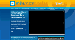 Desktop Screenshot of mjharrisonsupplies.co.uk